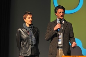 Renata Viviani e Roberto Gualdi alla serata inaugurale di Off