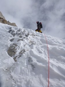 Tomasz Kowalski verso campo 2 (Photo Artur Małek Polishwinterhimalaismteam.pl)