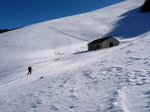 Scialpinismo sulla Majella, nei pressi del rifugio Barrasso (Photo Antonio Palermi courtesy of www.flickr.com/photos/antonio_palermi)