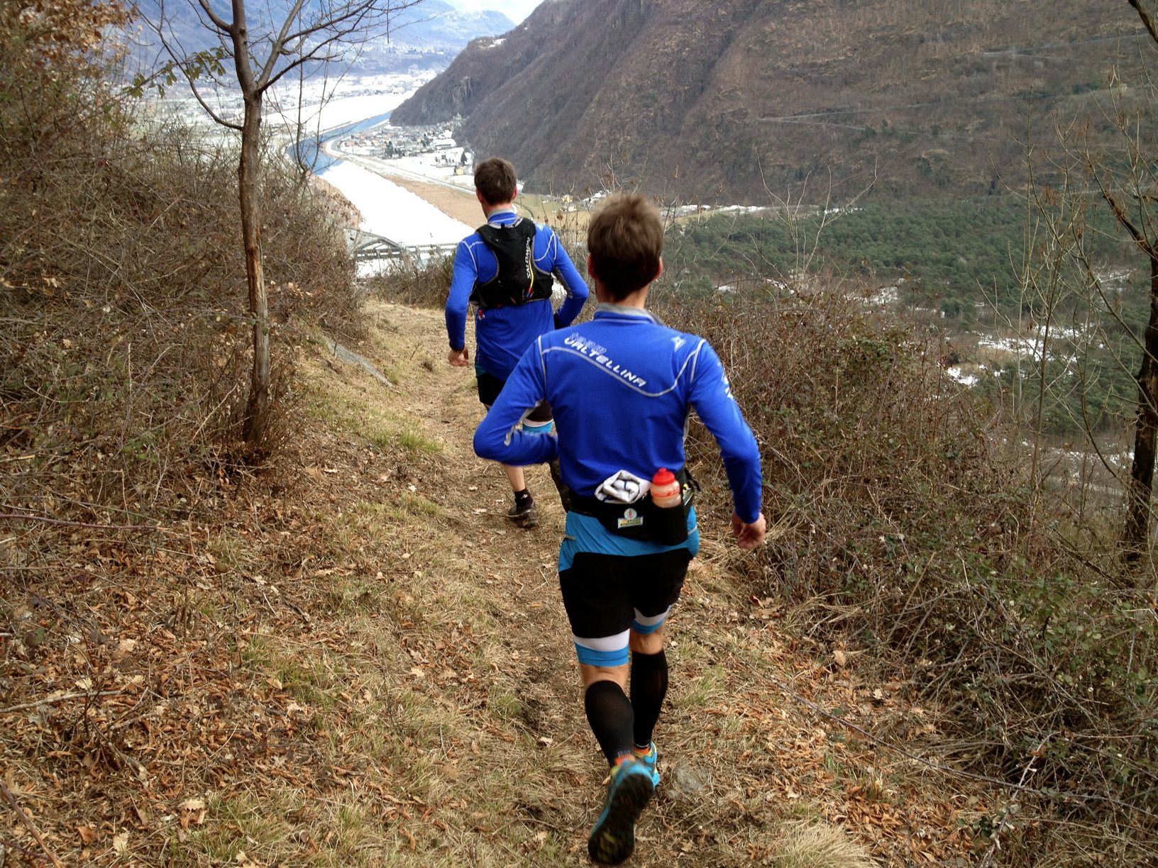 trail in montagna