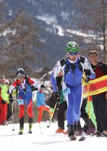 Lenzi inseguito da Jacquemond negli ultimi cento metri (Photo Cometapress-Brena-Canon)