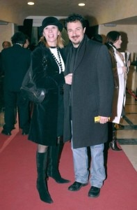 Barbara Cosentino e il marito Giampiero Ingrassia (Photo courtesy of www.corriere.it)