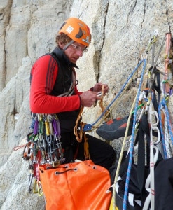 Matteo Bernasconi alla Torre Egger (Photo www.matteobernasconi