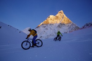 Downhill sulla neve del Cervino