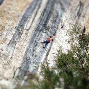 Chris Sharma su La Dura Dura (Photo Chris Sharma Istagram)