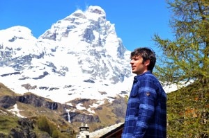 Luca Argentero a Cervinia