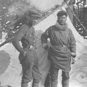 I capi spedizione Hudson Stuck e Harry Karstens nel 1913