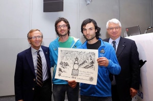 Florian e Martin Riegler ricevono il premio Consiglio