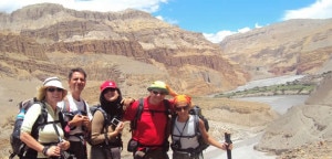 Tourist travelling in upper Mustang. Photo courtesy to www.nepalhikingteam.com