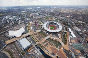 La zona del Queen Elizabeth Olympic Park di Londra dove sorgerà il nuovo ski dome (Photo EG Focus courtesy of commons.wikimedia.org)