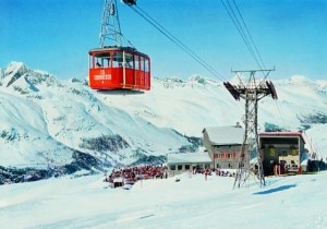 Corvatsch cabinovia foto anni 50 (photo Corvatsch AG)