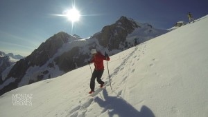 Kilian Jorner record Chamonix Mont Blanc Chamonix (Photo Seb Montaz Video blog)