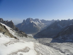 Mer de Glace, photo courtesy wikipedia.commons.org