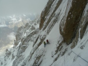 Parete sud del paiju Peak (photo courtesy Basqueteam)