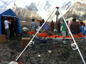 Concordia Rescue Team (photo courtesy A.Da Polenza)