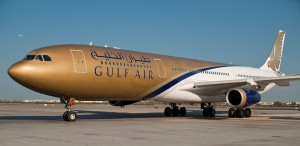 An aircraft of Gulf Air. Photo:usefulyellowpages.com