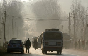 Pollution in Kathmandu. Photo: File photo