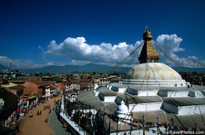 Boudhanath stupa, one of the major tourist attractions in Kathmandu. Photo: File photo