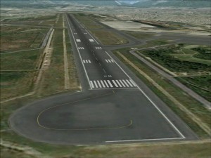 Runway at TIA. Photo: File photo