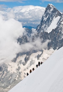 Monte Bianco (Photo Michal Osmenda courtesy of Wikimedia Commons)