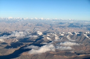 Le montagne himalayane di Ladakh, in India, dove è stato trovato uno dei campioni analizzati per la ricerca sullo Yeti (Photo Karunakar Rayker courtesy of  Himalayan Horizon/Wikimedia Commons)