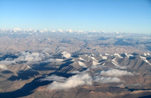 Le montagne himalayane di Ladakh, in India, dove è stato trovato uno dei campioni analizzati per la ricerca sullo Yeti (Photo Karunakar Rayker courtesy of  Himalayan Horizon/Wikimedia Commons)