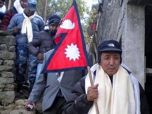 A GHT team led by veteran mountaineer Appa Sherpa, file photo.