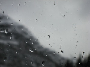 Pioggia in montagna