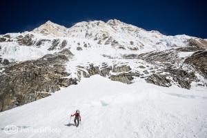 Ueli Steck Annapurna parete sud (Photo patitucciphoto.com)