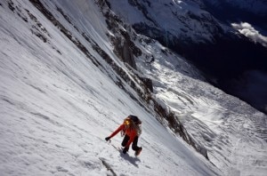 Ueli Steck Annapurna parete sud (Photo www.uelisteck.ch)