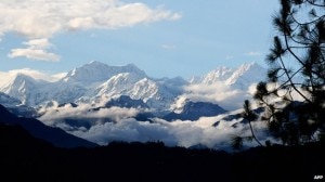 Three of the five proposed peaks are on the world's third highest mountain, the Kanchenjunga massif. Photo: AFP