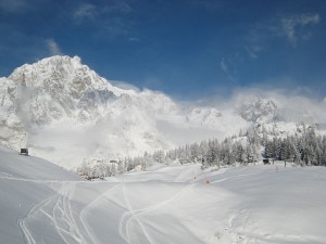 Le piste di Courmayeur (Photo courtesy of Wikimedia Commons/Flickr)