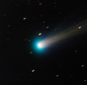 La cometa Ison (Photo courtesy of Wikimedia Commons)