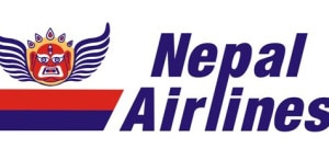 Logo of Nepal Airlines Corporation. file: NMN