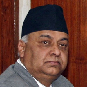 Home Minister Madhav Prasad Ghimire.