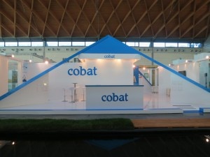 Lo stand Cobat ad Ecomondo