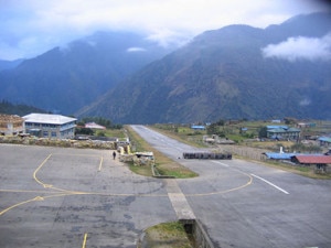 A deserted look of Tenzing-Hillary Airport in Lukla. Photo: File photo