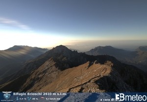 Webcam Grigna (Photo courtesy www.3bmeteo.com)