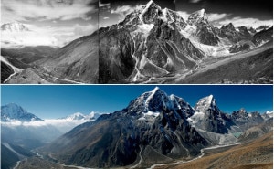 The changing scenario of the mountains are showing the impacts of changing climate. Photo: File/my.opera.com 