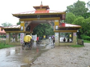 Nepal-India open border area in Nepalgunj. Photo: File photo