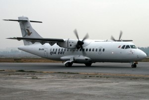 An aircraft of Buddha Air. Photo: File photo