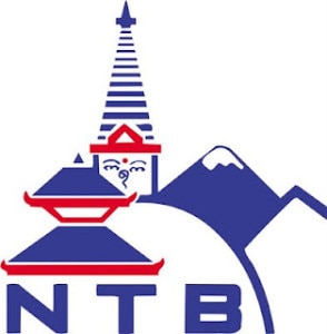 Nepal Tourism Board (NTB) logo.