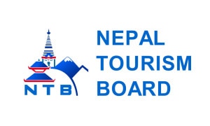 Nepal Tourism Board (NTB) logo.