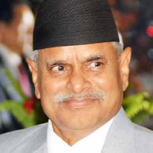 Incumbent president Dr. Ram Baran Yadav. File photo.