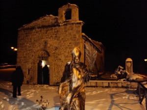 San Pietro della Jenca notte (Photo courtesy Abruzzo UpnDown)