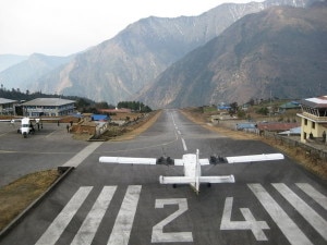 File photo of Tenzing Hillary Airport. Photo: agency