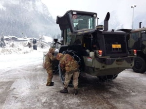 Alpini in Cadore (photo ilgazzettino.it)