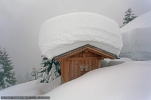 Piccola baita, grande nevicata! (Thomas Martini)