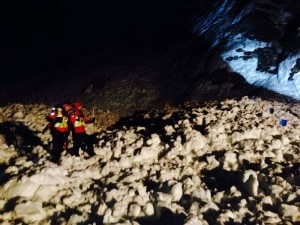 Valanga passo Maniva (Photo Soccorso alpino Lombardo)