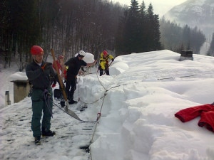 Emergenza neve (Photo Soccorso alpino veneto)